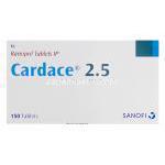 Cardace　カーデース、Altace　ジェネリックアルテース、ラミプリル2.5mg　箱